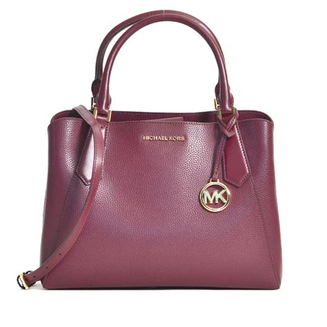 Michael Kors Kimberly Large East West Satchel Purse Pearl 